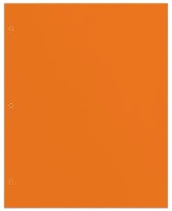 Office DepotĀ® Brand 2-Pocket School-Grade Paper Folder, Letter Size, Orange