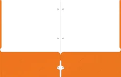Office Depot® Brand 2-Pocket School-Grade Paper Folder, Letter Size, Orange