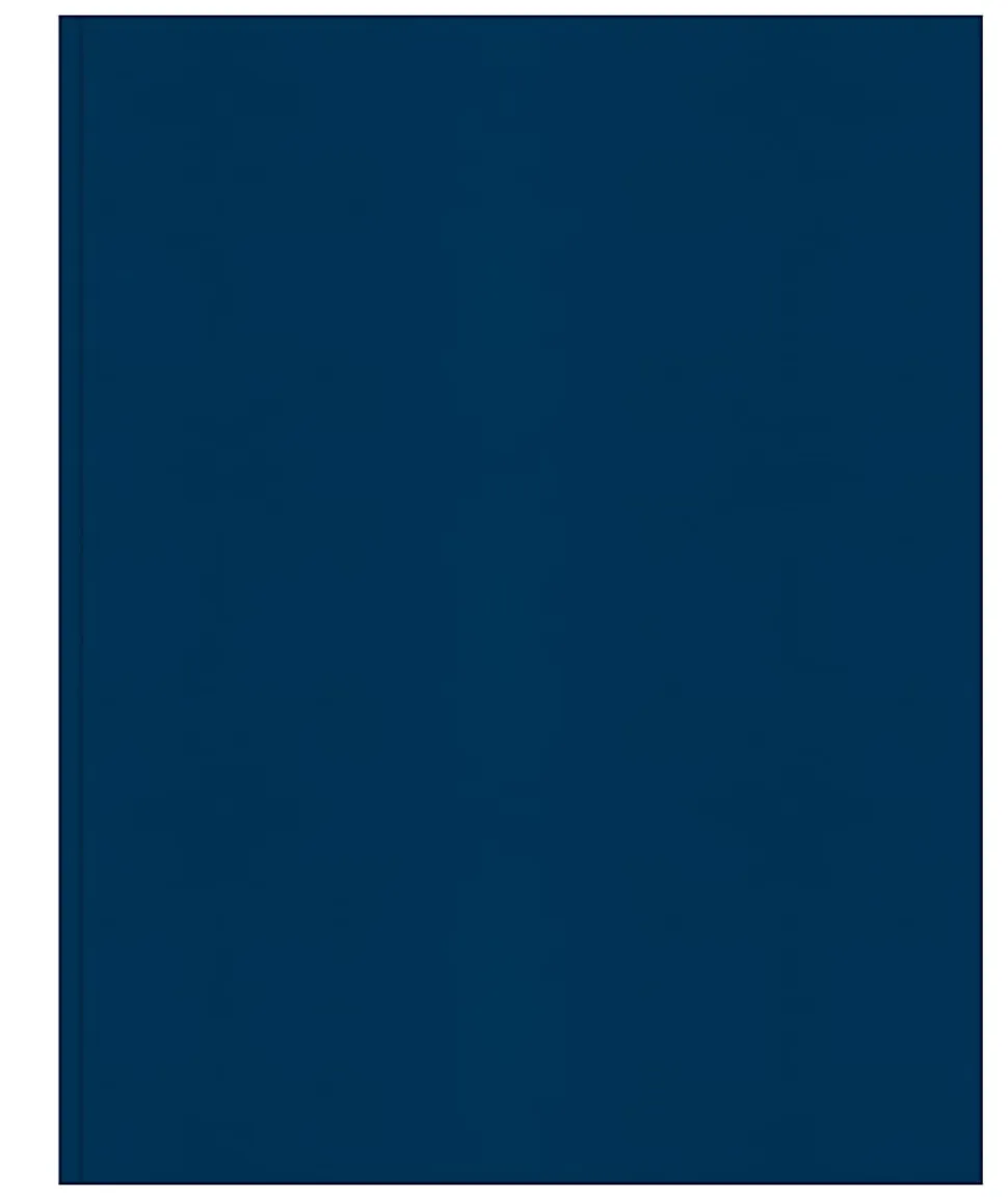 Office Depot® Brand 2-Pocket Textured Paper Folders With Prongs, Dark Blue, Pack Of 25
