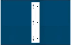 Office Depot® Brand 2-Pocket Textured Paper Folders With Prongs, Dark Blue, Pack Of 10