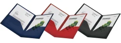 Office Depot® Brand 2-Pocket Transparent Poly Folder, Letter Size, Assorted Colors (No Color Choice)
