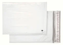 Office Depot® Brand Poly Bubble Mailer, Size #5, 10 1/2" x 15", White