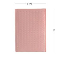 Office DepotĀ® Brand Poly Fashion Bubble Mailer, #0, 6 1/2" x 9", Assorted Colors