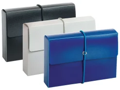Office Depot® Brand Poly Index Box With Cards, Assorted Colors