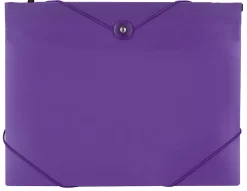 Office Depot® Brand Poly 7-Pocket Hanging File, 8" Expansion, Letter Size, 9-5/8" x 13", Purple