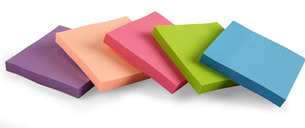 Office Depot® Brand Pop-Up Sticky Notes, 3" x 3", Assorted Neon Colors, 100 Sheets Per Pad, Pack Of 12 Pads