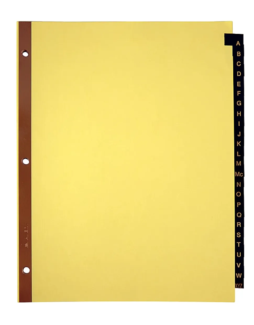 Office Depot® Brand Preprinted Tab Dividers, A-Z Tab