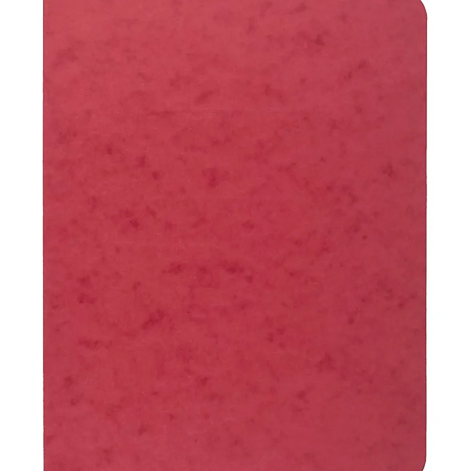 Office Depot® Brand Pressboard Side-Bound Report Binders With Fasteners, Executive Red, 60% Recycled, Pack Of 10