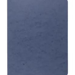 Office Depot® Brand Pressboard Report Covers With Fasteners, 50% Recycled, Dark Blue, Pack Of 5