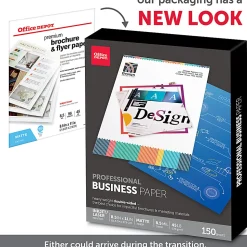 Office Depot® Brand Professional Business Paper, Matte, Double-Sided, Letter, White, Pack Of 150 Sheets