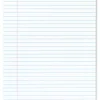 Office Depot® Brand Professional Writing Pads, 8-1/2" x 14", Legal/Wide Ruled, 50 Sheets, White, Pack Of 4