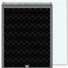 Office Depot® Brand Professional Top Wirebound Writing Pad, 8-1/2" x 11-3/4", Quad Ruled, 70 Sheets, White