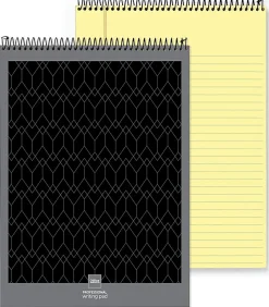 Office Depot® Brand Professional Writing Pads, 8-1/2" x 11-3/4", Legal/Wide Ruled, White, 100 Sheets