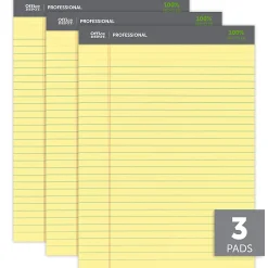 Office Depot® Brand Professional Writing Pads, 8 1/2