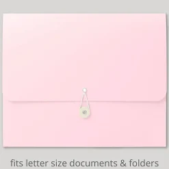 Office Depot® Brand Project Folder, Letter Size, 1-1/4" Expansion, Pink/Aura Stripe, Total Qty 1