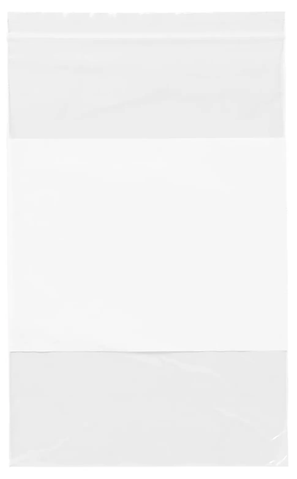 Office Depot® Brand Reclosable Bags With Write-On Panel, 6" x 9", Box Of 50
