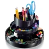 Office Depot® Brand 30% Recycled Deluxe Rotary Organizer, Black
