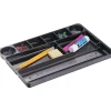 Office Depot® Brand 30% Recycled Drawer Organizer, Black