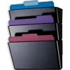 Office Depot® Brand 30% Recycled Wall Files, Letter Size, Black, Pack Of 3