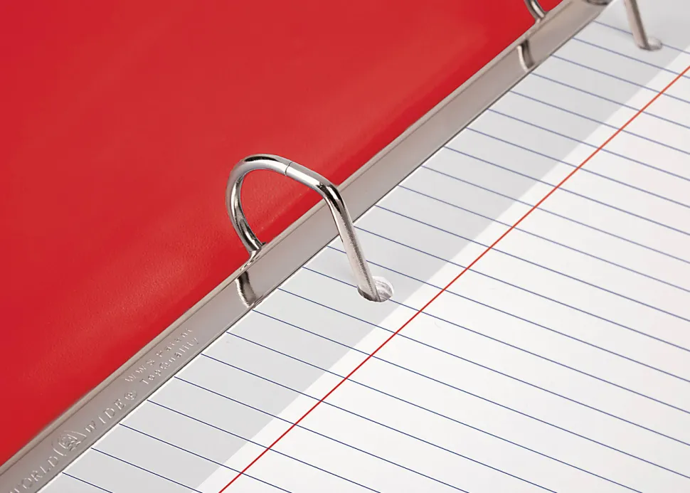 Office Depot® Brand Reinforced Filler Paper, 8" x 10-1/2", Wide Ruled, White, Pack Of 100 Sheets