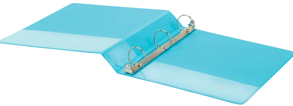 Office Depot® Brand 3-Ring Durable View Binder, 1-1/2" Round Rings, Jeweler Blue