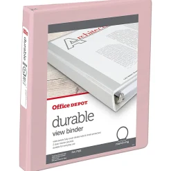 Office Depot® Brand 3-Ring Durable View Binder, 1