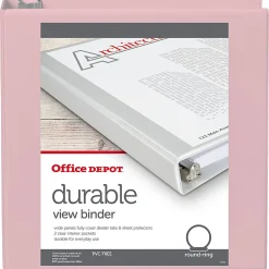 Office Depot® Brand 3-Ring Durable View Binder, 2