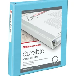 Office Depot® Brand 3-Ring Durable View Binder, 1