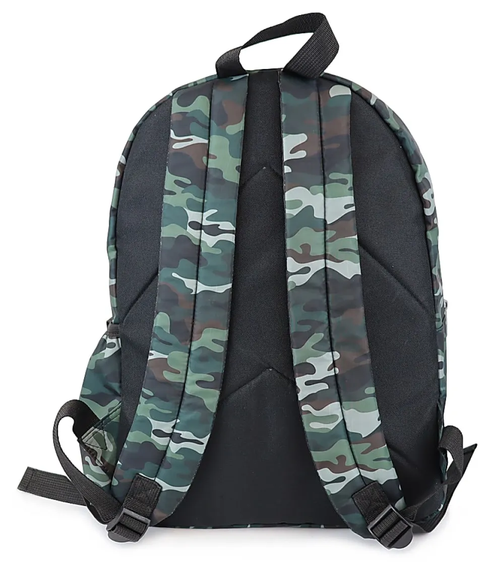 Office Depot® Brand School Backpack And Lunch Box Set, Green Camouflage, Total Qty 1