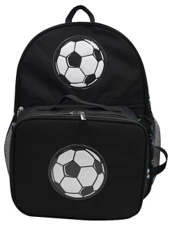 Office Depot® Brand School Backpack and Lunch Box Set, Soccer