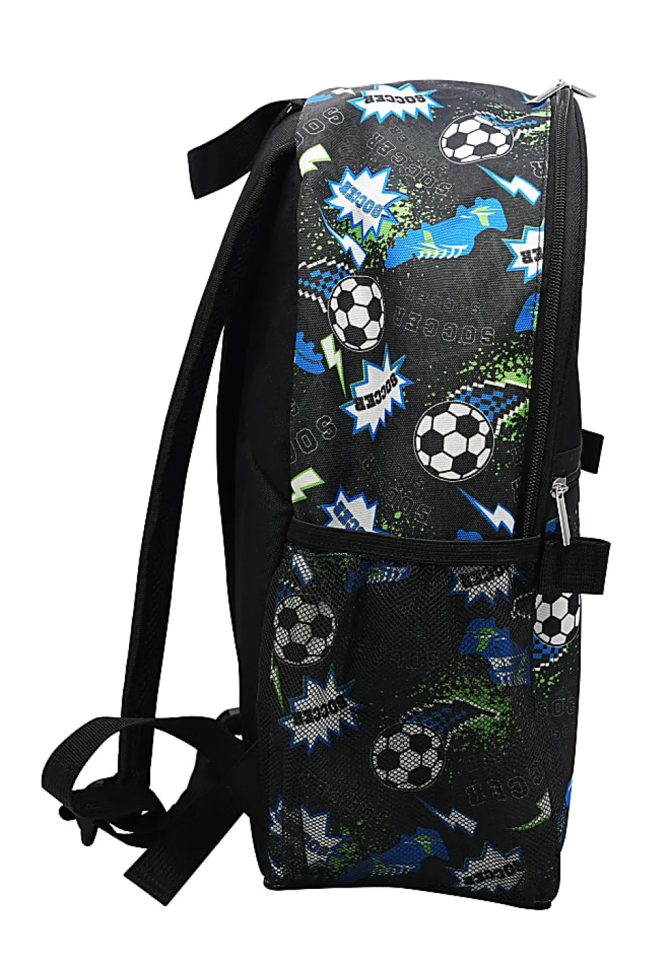 Office Depot® Brand School Backpack and Lunch Box Set, Soccer