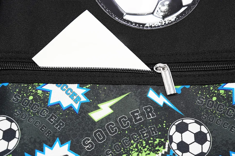 Office Depot® Brand School Backpack and Lunch Box Set, Soccer