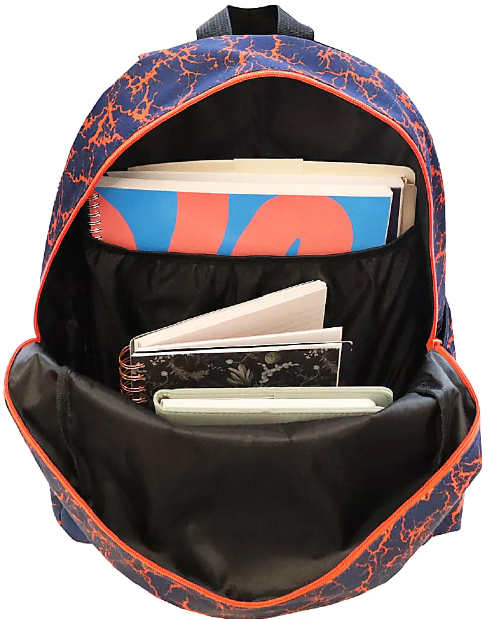 Office Depot® Brand School Backpack and Lunch Box Set With Water Bottle, Blue Dinosaur