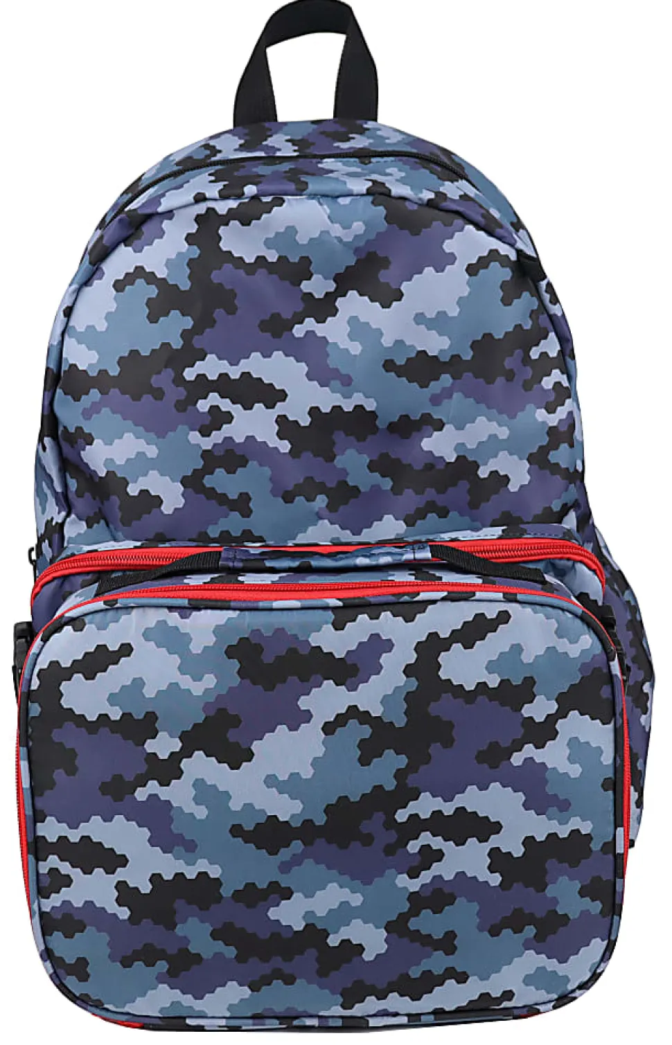 Office Depot® Brand School Backpack and Lunch Box Set, Gray Camouflage