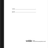 Office Depot® Brand Schoolmate Composition Book, 6-7/8" x 8-1/2", Wide Ruled, 20 Sheets