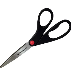 Office Depot® Brand Scissors, 8" Straight, Black