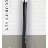 Office Depot® Brand Security Counter Pen With Antimicrobial Protection, Refill, Medium Point, 1.0 mm, Black Ink