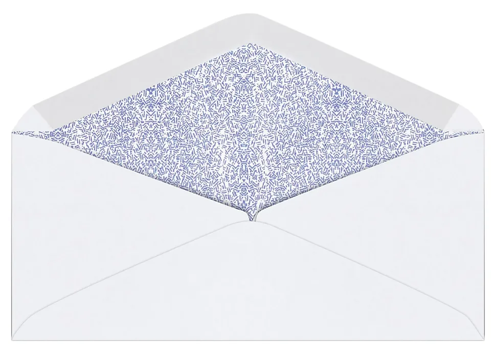 Office Depot® Brand #10 Security Envelopes, Left Window, 4-1/8" x 9-1/2", Gummed Seal, White, Box Of 500