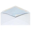 Office Depot® Brand #8 5/8 Security Envelopes, Double Window, 3-5/8" x 8-5/8", Gummed Seal, White, Box Of 500