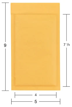 Office Depot® Brand Self-Sealing Bubble Mailers, Size 000, 4