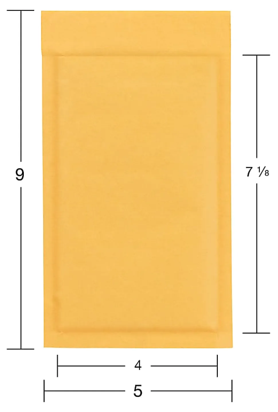 Office Depot® Brand Self-Sealing Bubble Mailers, Size 000, 4" x 7 1/8", Pack Of 500