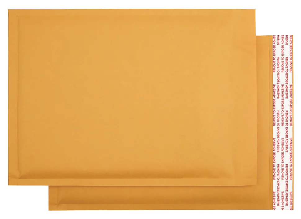 Office Depot® Brand Self-Sealing Bubble Mailers, Size 2, 8 1/2" x 11", Pack Of 12
