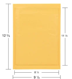 Office DepotĀ® Brand Self-Sealing Bubble Mailers Size 2, 8 1/2" x 11 1/8", Box Of 100