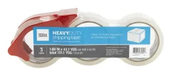 Office Depot® Brand Shipping Tape With Dispenser And 2 Refills, 1.89" x 43.7 Yd, Clear