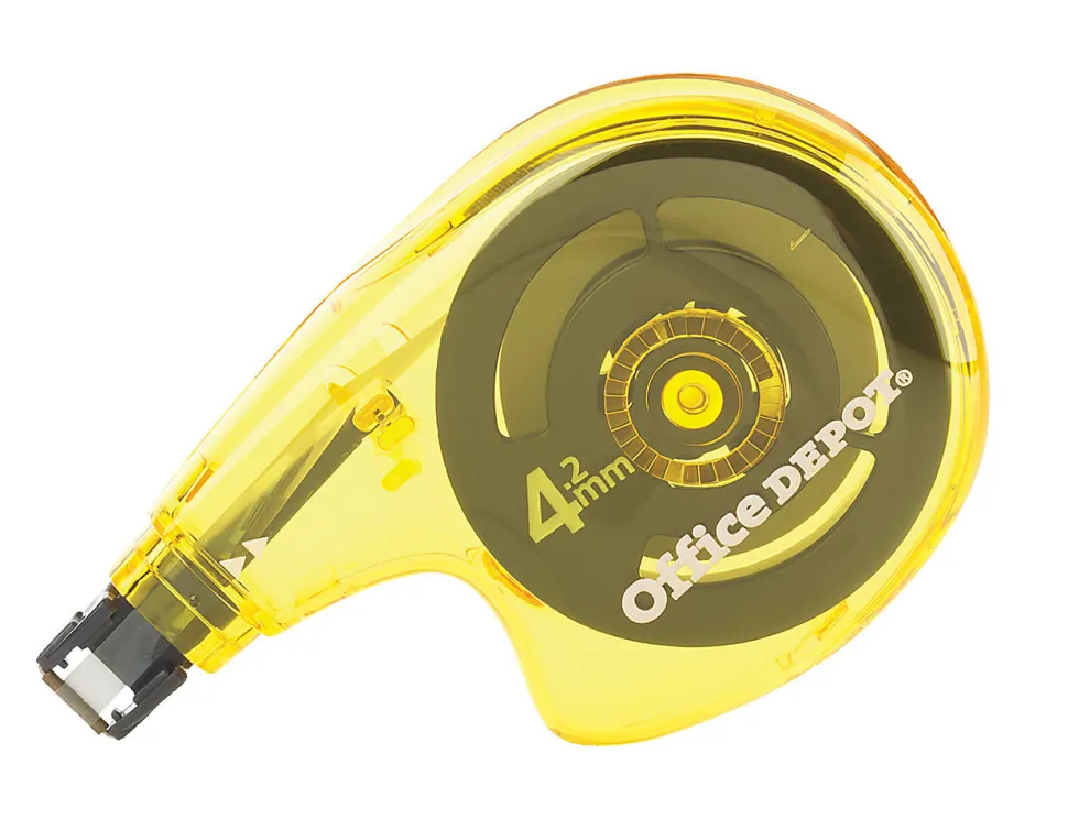 Office Depot® Brand Side-Application Correction Tape, 1 Line x 392", Pack Of 16 Cartridges