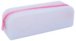 Office Depot® Brand Silicone Pencil Pouch, 2-3/8" x 7-7/8", Lavender