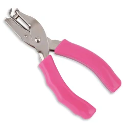 Office Depot® Brand Single-Hole Punch With Padded Handles, Assorted Colors