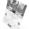 Office Depot® Brand Single-Sided Self-Sealing Laminating Sheets, 9" x 12", 3 Mil, Clear, Pack Of 100 Sheets