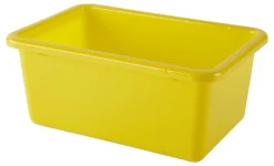 Office Depot® Brand Small Storage Bin, 5”H x 11-1/2”W x 7-7/8"D, Assorted Colors
