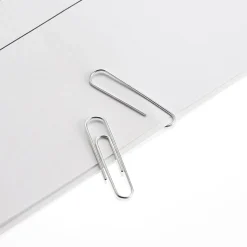 Office Depot® Brand Smooth Paper Clips, Box Of 100, No. 1, Silver